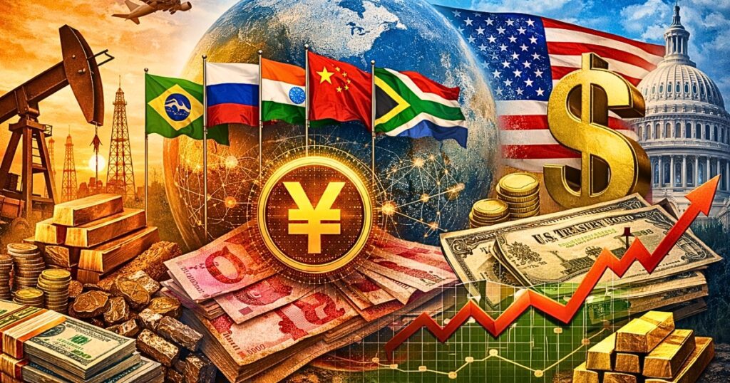 Commodities, currencies, U.S. Treasuries and the BRICS factor shape a shifting multipolar economy, outlining today’s conditions and future best- and worst-case scenarios.