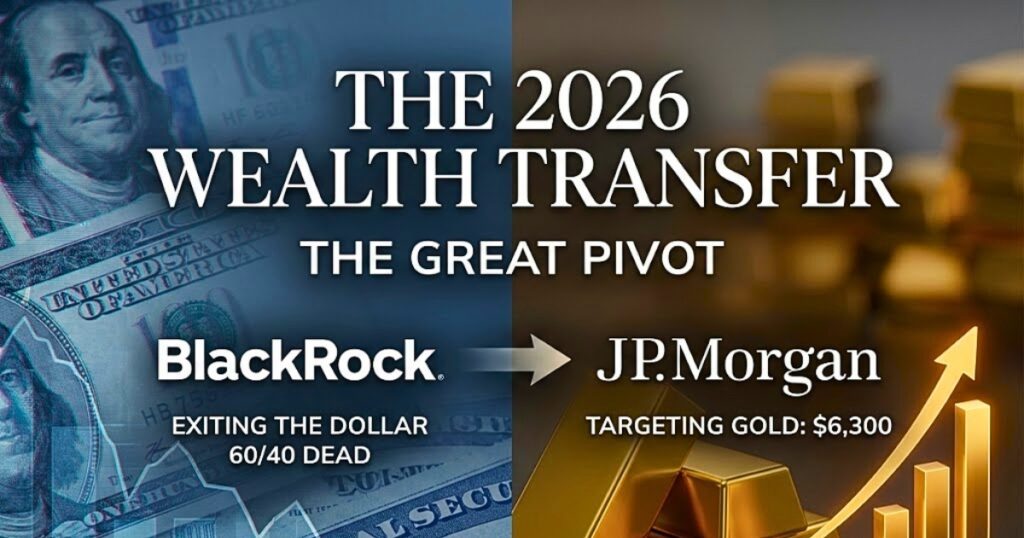 BlackRock and JP Morgan execute a historic pivot toward real assets and emerging markets amid the erosion of global purchasing power.